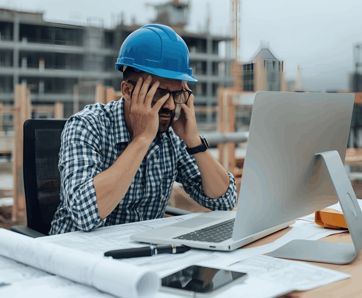 frustrate machine control engineer